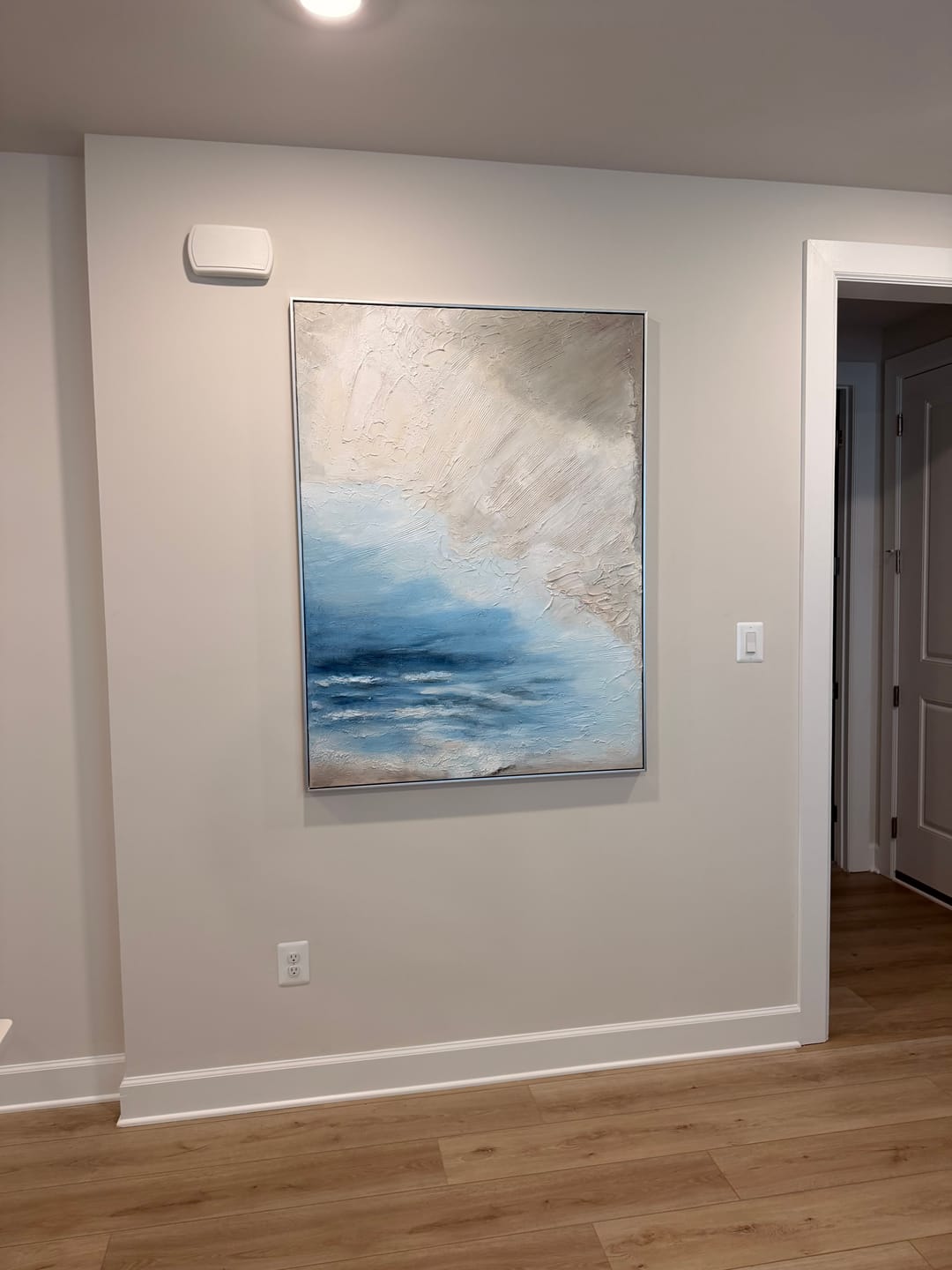Customer photo review of Plaster Art Texture Painting #SG422