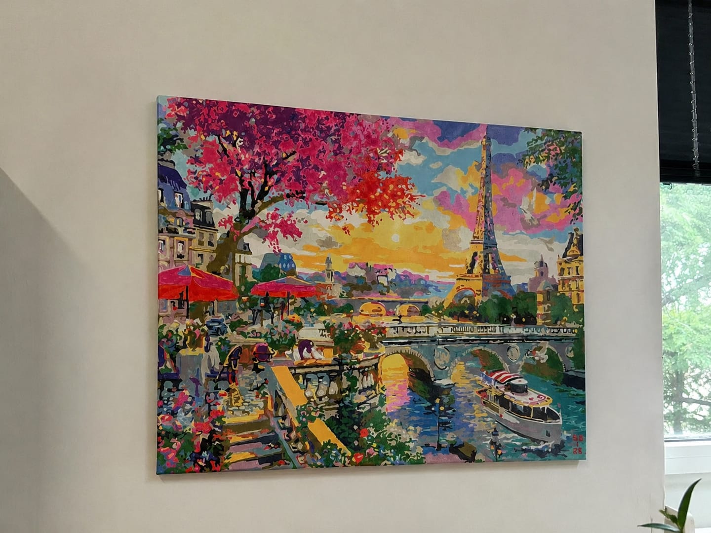 Customer photo review of Diner en bords de Seine