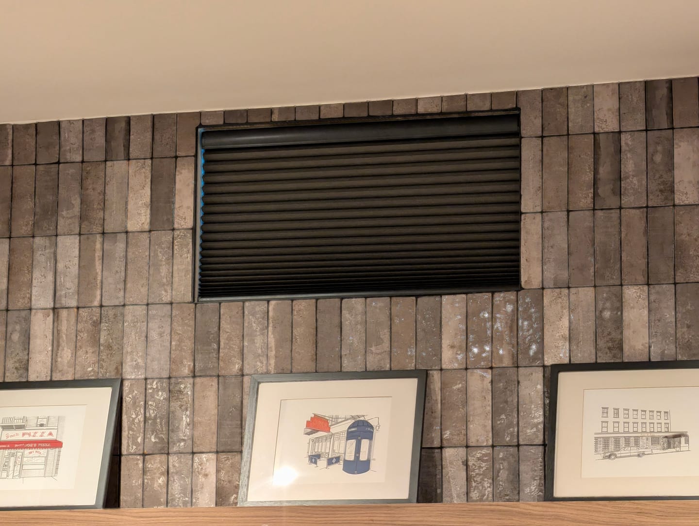 Customer photo review of SmartWings Motorized Blackout Cellular Shades Nowa