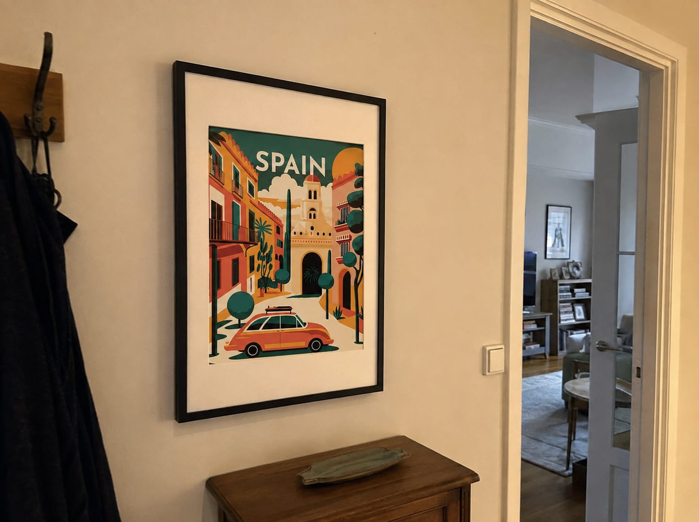 Customer photo review of Affiche Vintage Séville