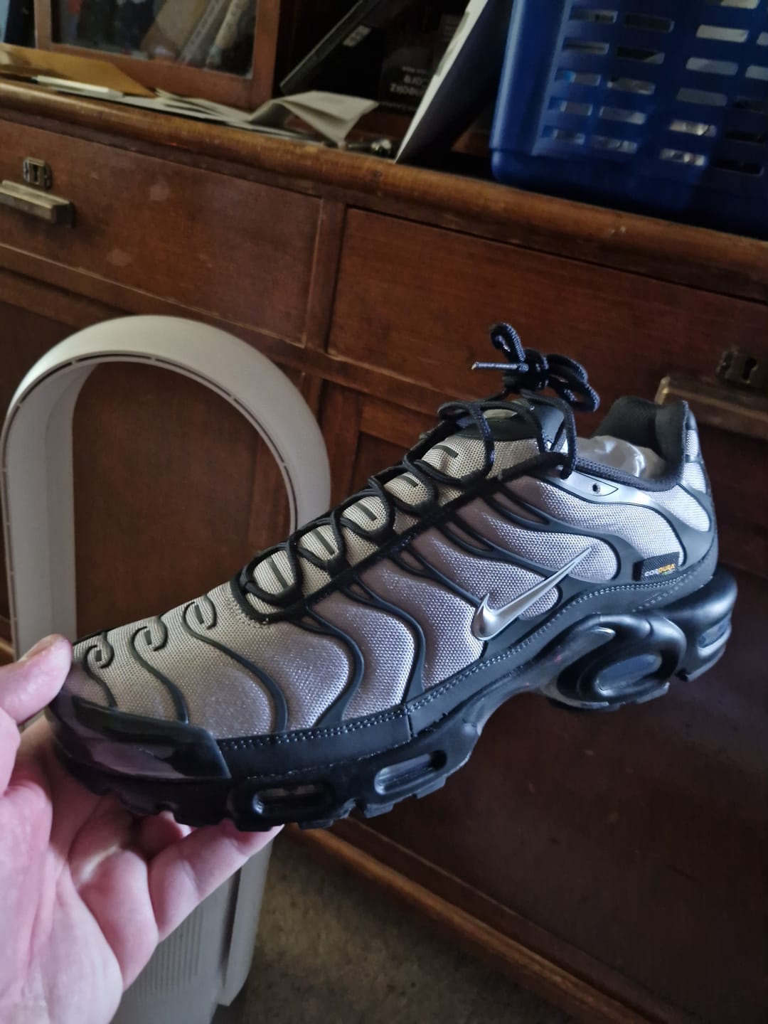 Customer photo review of Nike Air Max Plus Cordura - Dark Smoke Grey