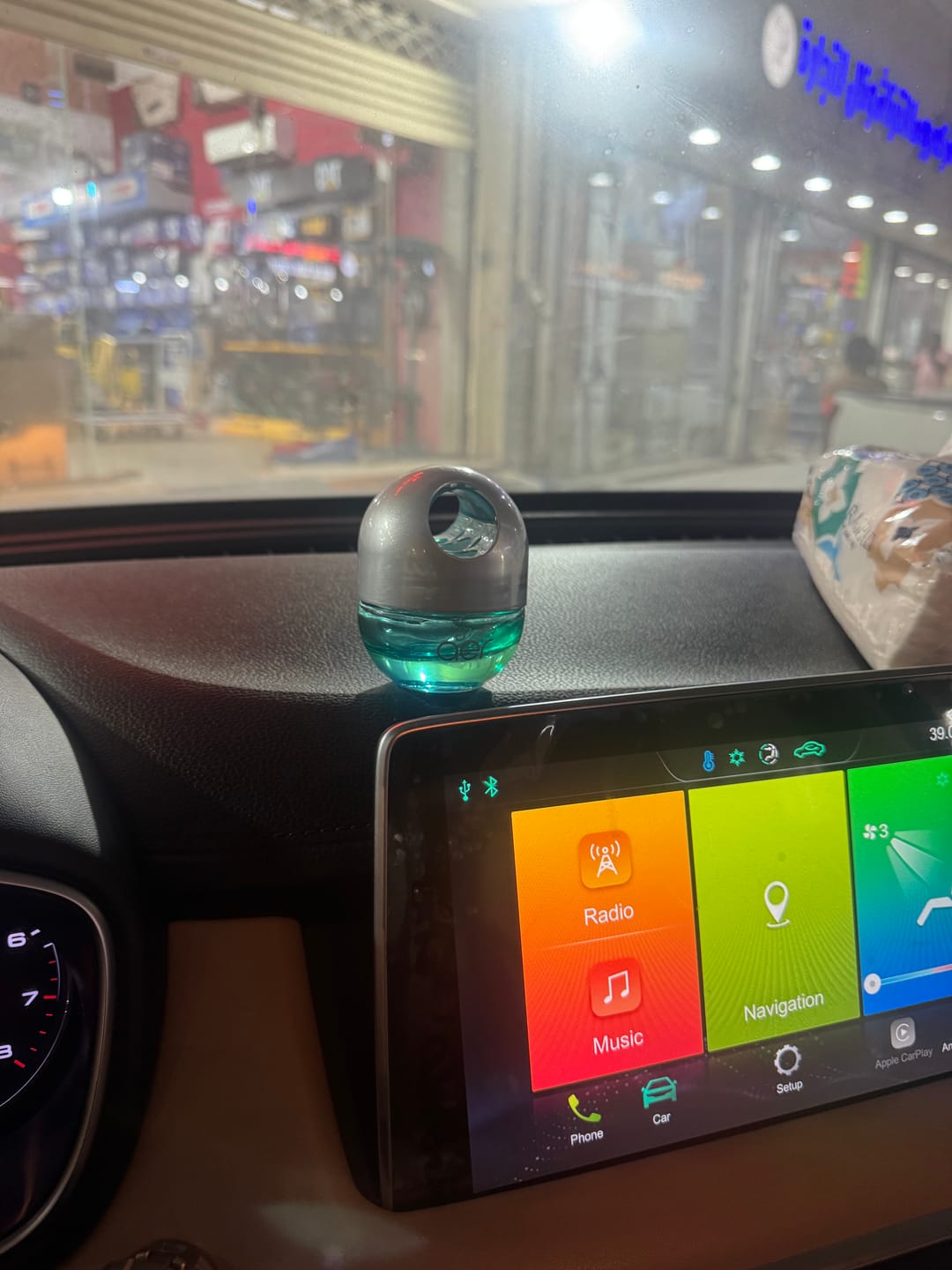 Customer photo review of Godrej Air Freshener 45ml Aer Twist Gel Cool Surf Blue