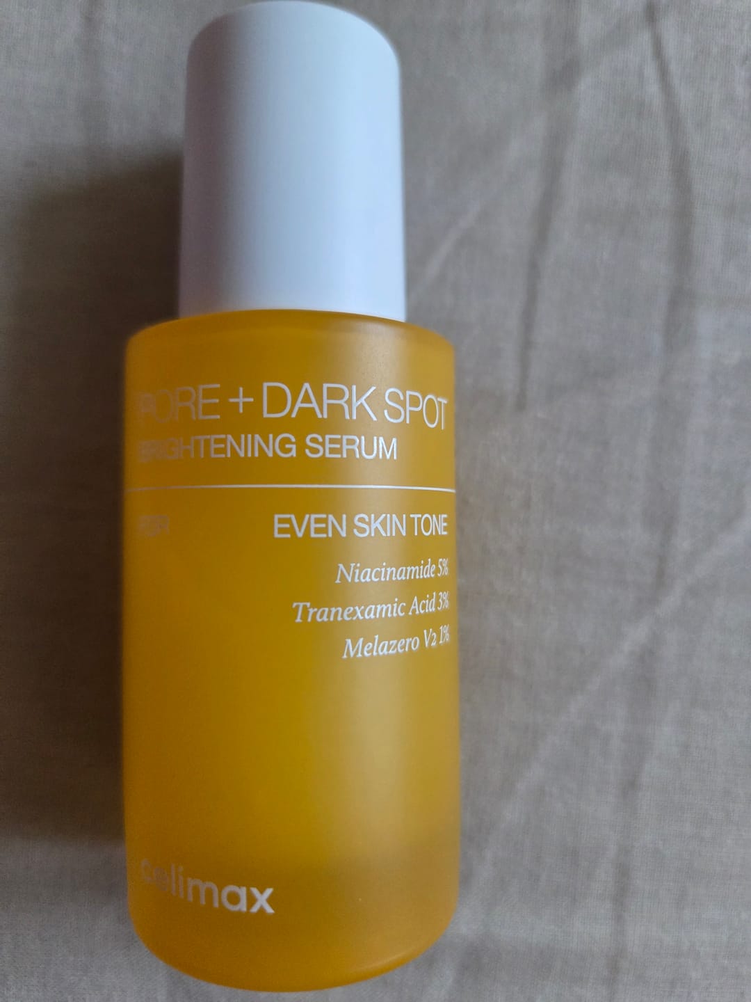 Customer photo review of Serums ādas toņa un reljefa izlīdzināšanai Celimax Pore+Dark Spot Brightening Serum