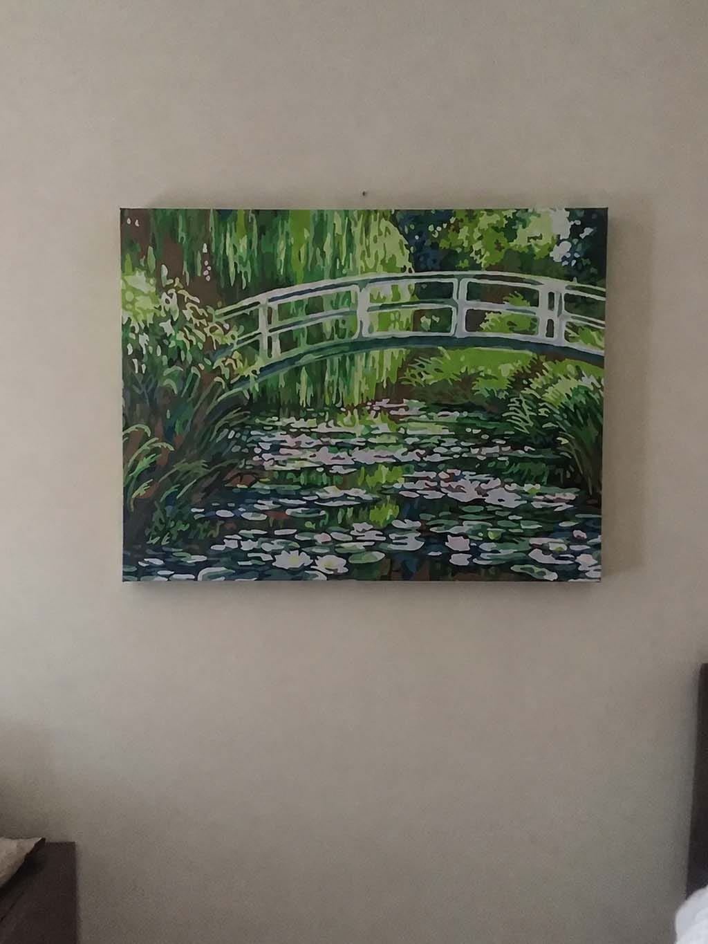 Customer photo review of Le Bassin aux nymphéas Monet