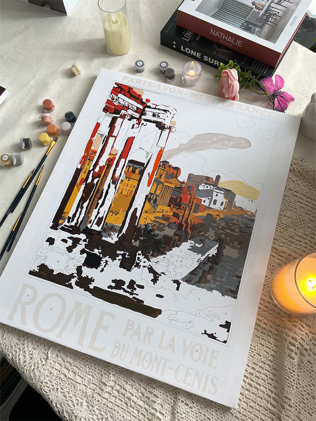 Customer photo review of Affiche vintage de Rome