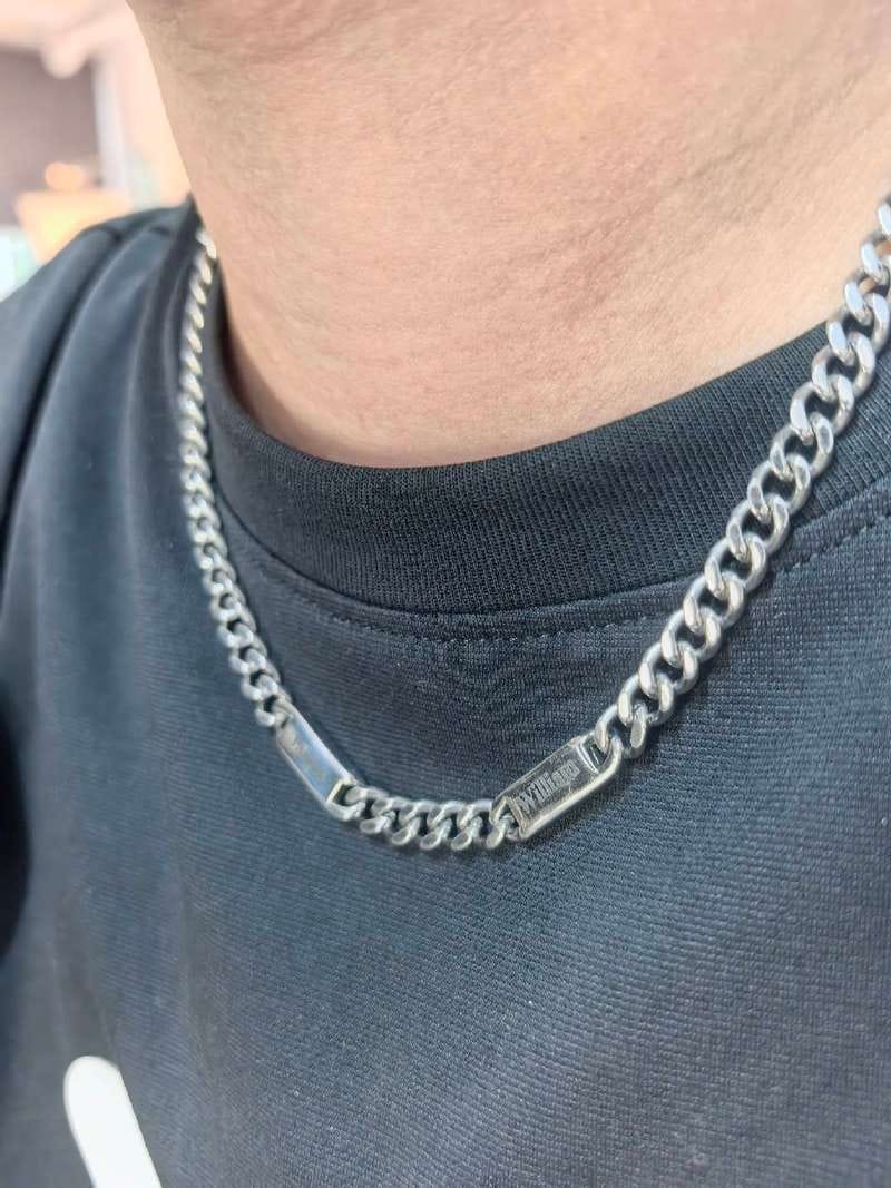 Customer photo review of Individuelle Cuban-Link-Namenskette