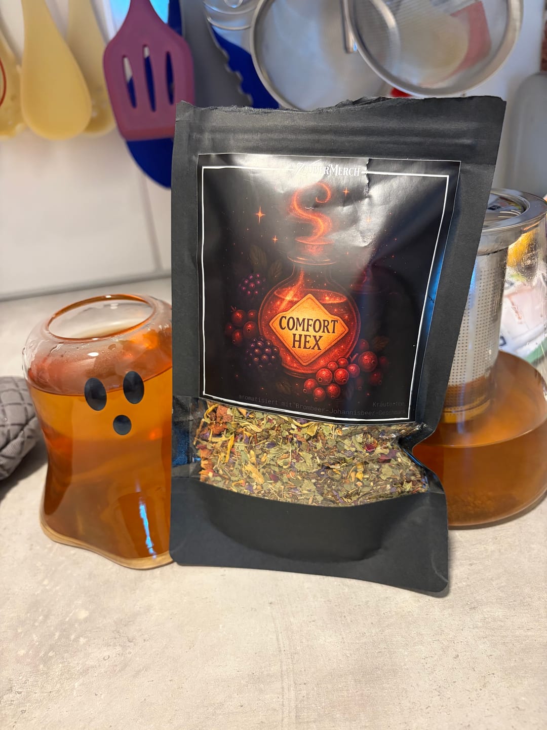 Customer photo review of Witchy Spritz Cold Brew Tee – Bitterorange Eistee