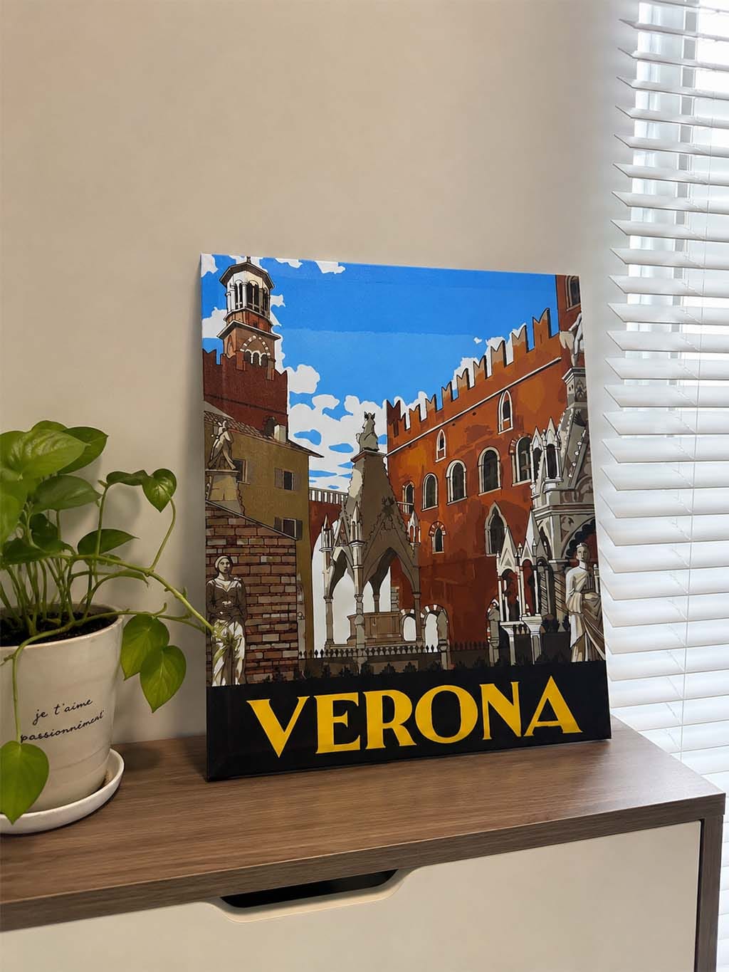 Customer photo review of Affiche vintage de Vérone