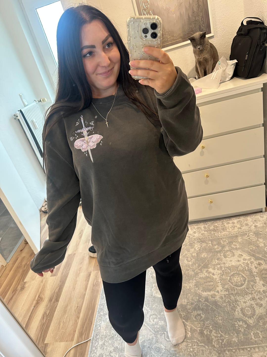 Customer photo review of *PRE-ORDER* To Tell a Story crewneck