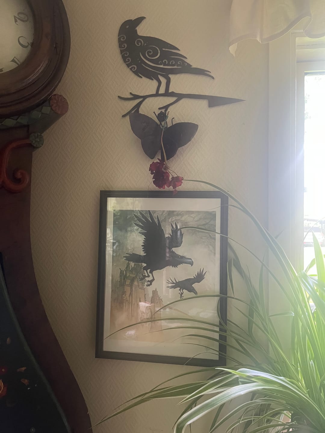 Customer photo review of HUGINN & MUNINN - SIGNED ART PRINT