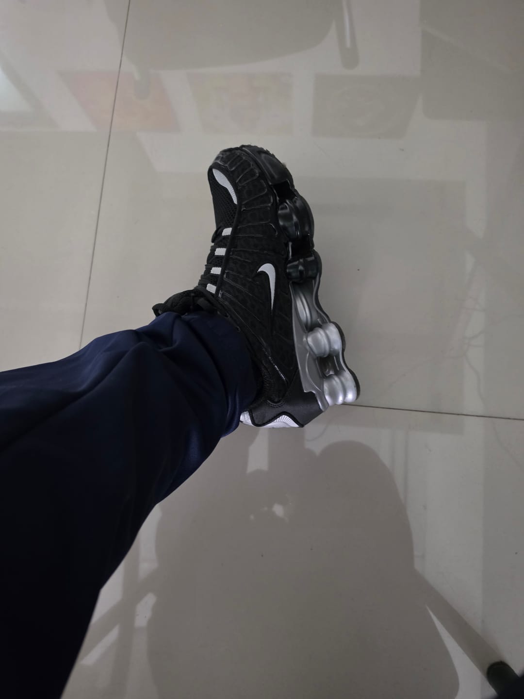 Customer photo review of Nike Shox TL Python Pony