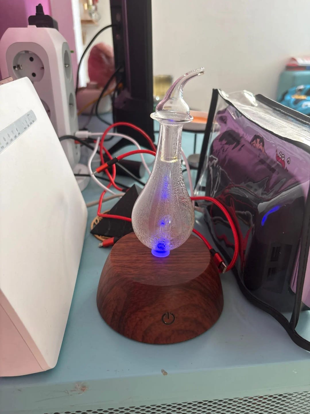 Customer photo review of Aurora Glow Mini Diffuser