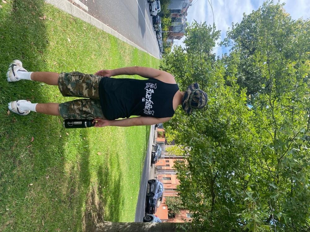 Customer photo review of Big Mark Tank Top