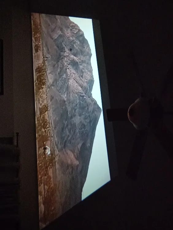 Customer photo review of BookGlow™ - Smart Projector