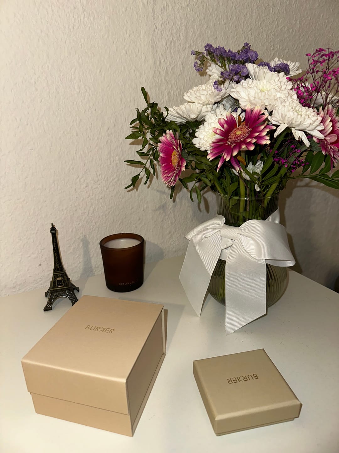 Customer photo review of Ruby Petite Gold White