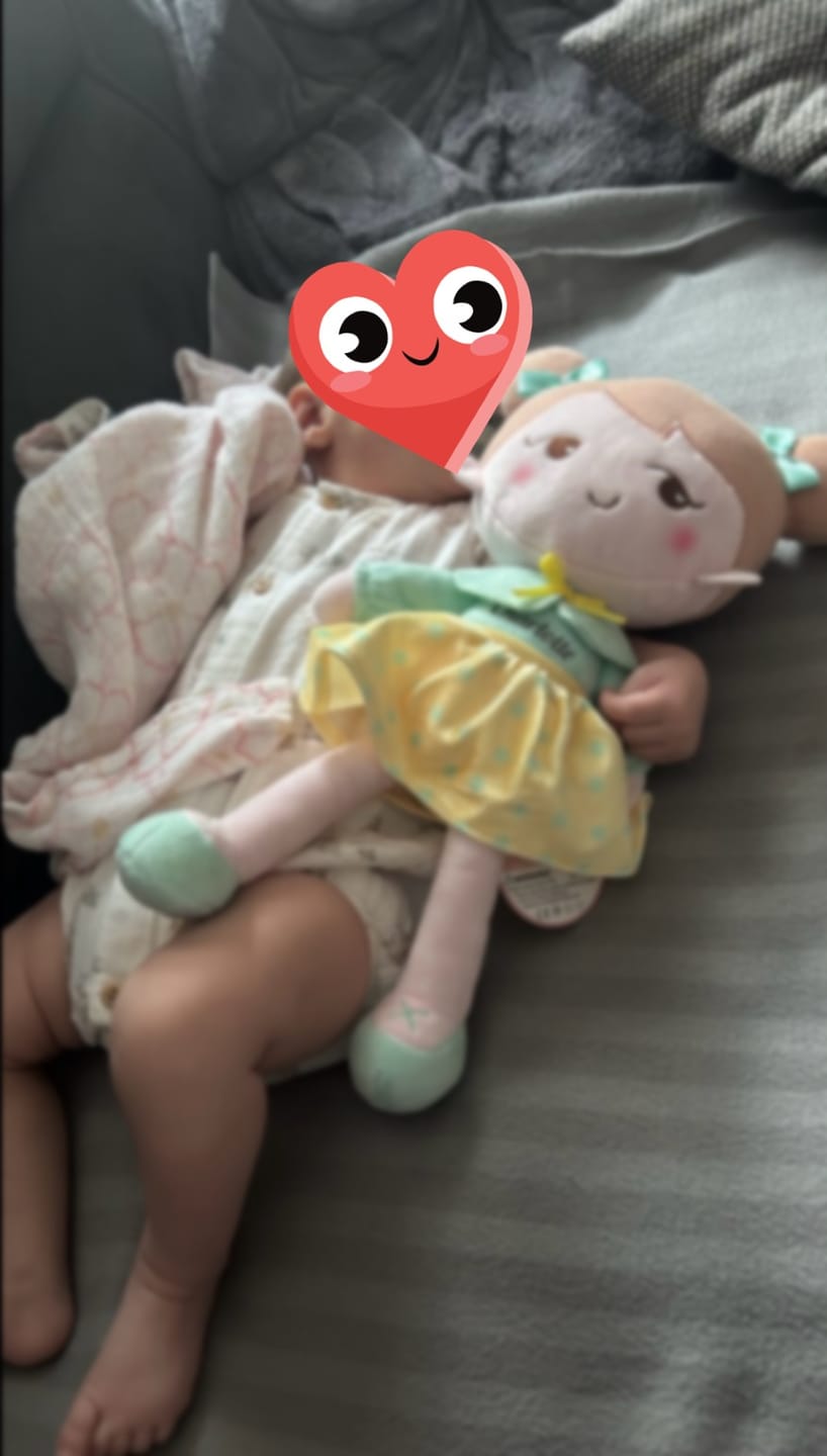 Customer photo review of Personalisierte Puppe und optionales Rucksackpaket