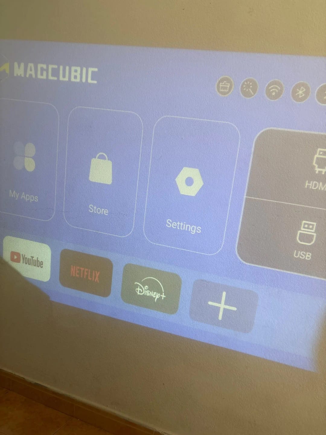 Customer photo review of BookGlow™ - Smart Projector