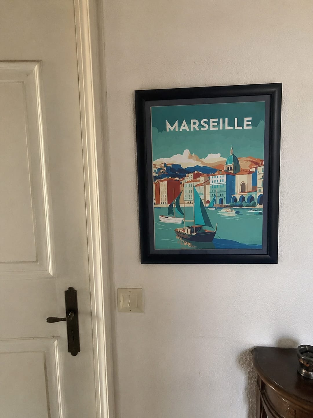 Customer photo review of Affiche Vintage Marseille