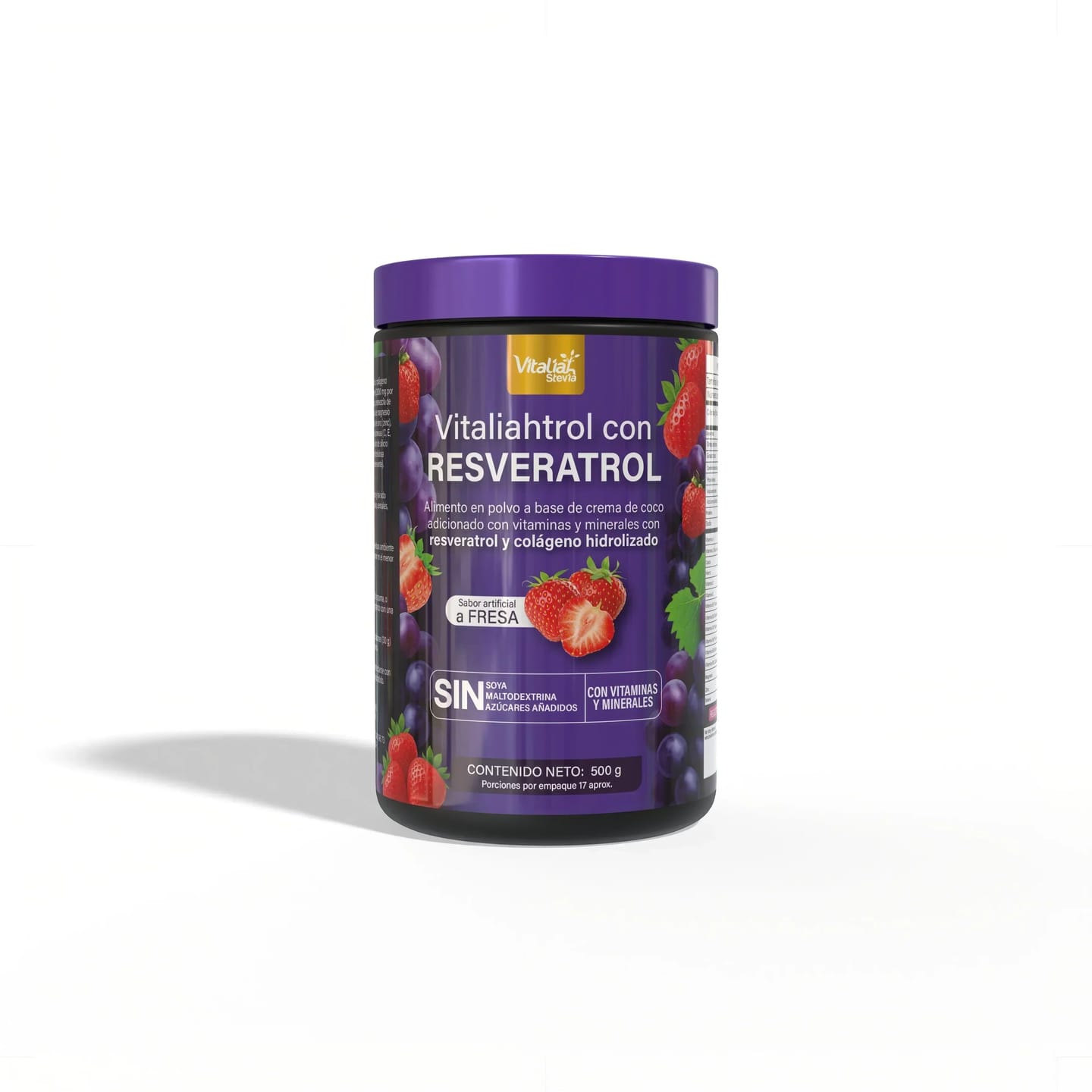 Customer photo review of Batido con resveratrol x 500g