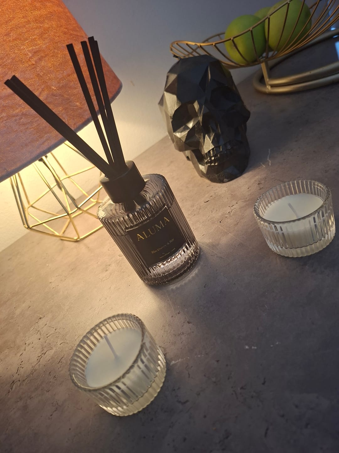 Customer photo review of Blackberry & Bay | 120ml Reed Diffuser