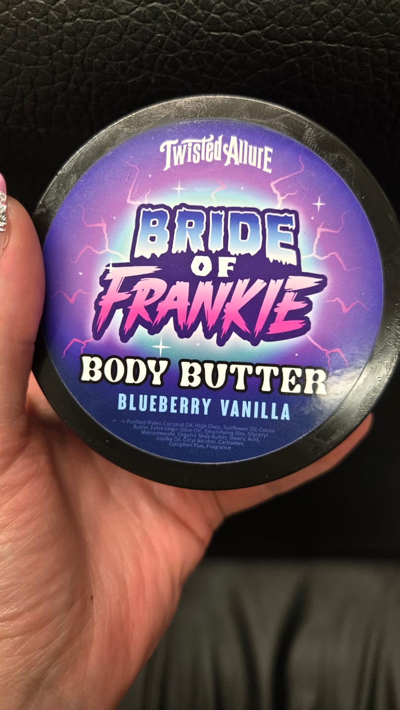 Customer photo review of Bride Of Frankie Body Butter