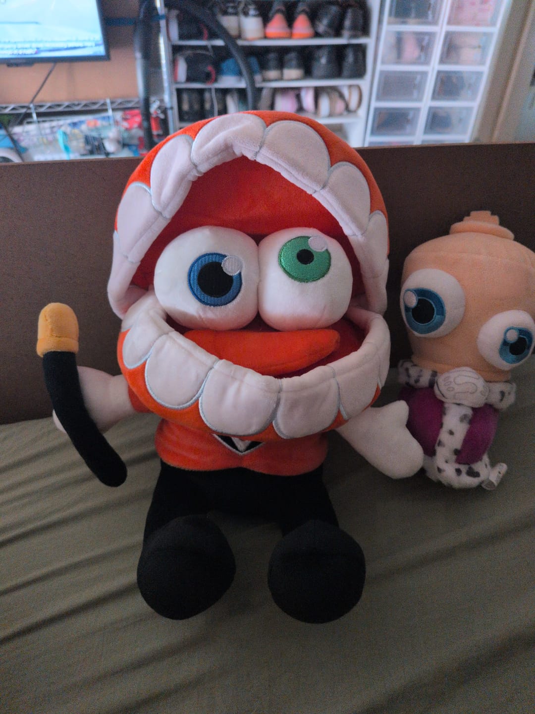 Customer photo review of Caine Plush