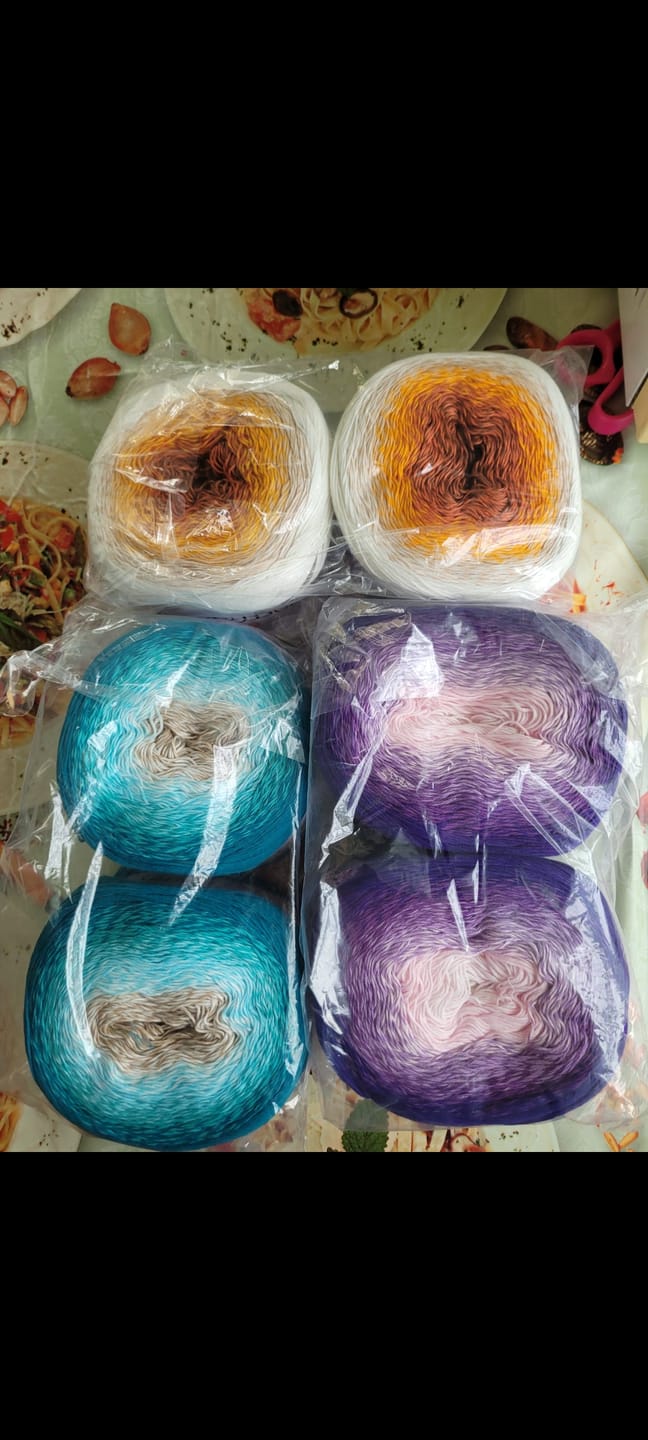 Customer photo review of YarnArt Rosegarden