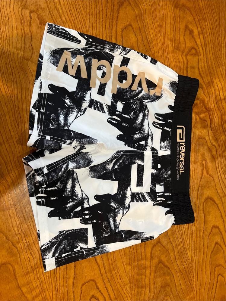 Customer photo review of RVDDW Fight Shorts