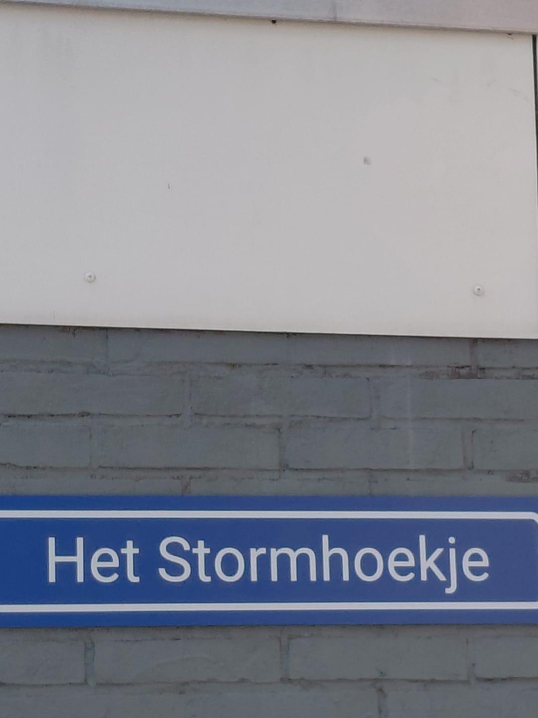 Customer photo review of Gepersonaliseerd straatnaambord met eigen tekst