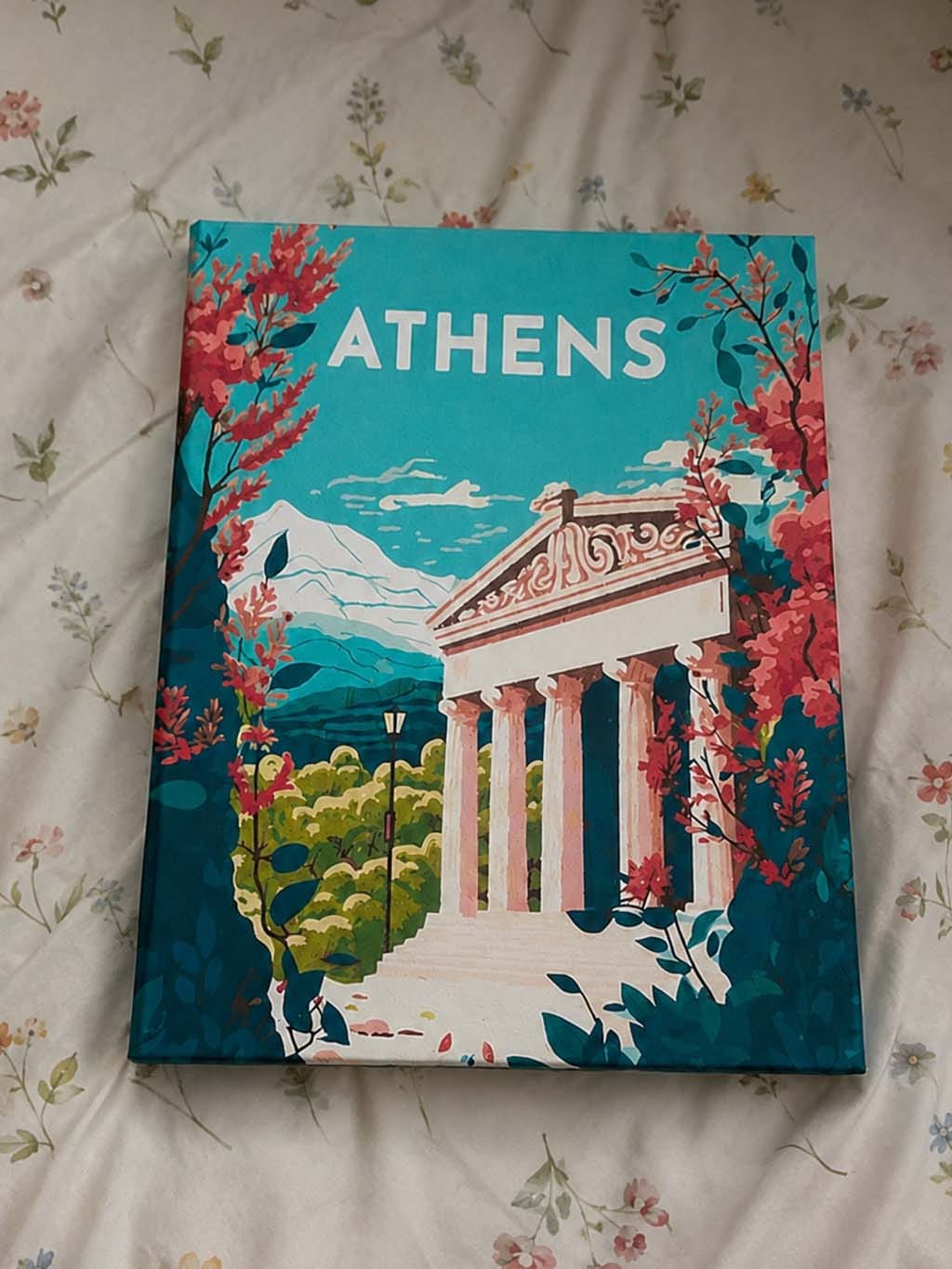 Customer photo review of Affiche Vintage Athènes