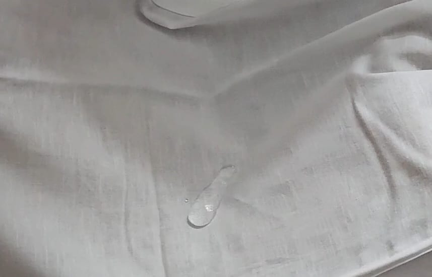 Customer photo review of AQUA Stain Free White Shirts