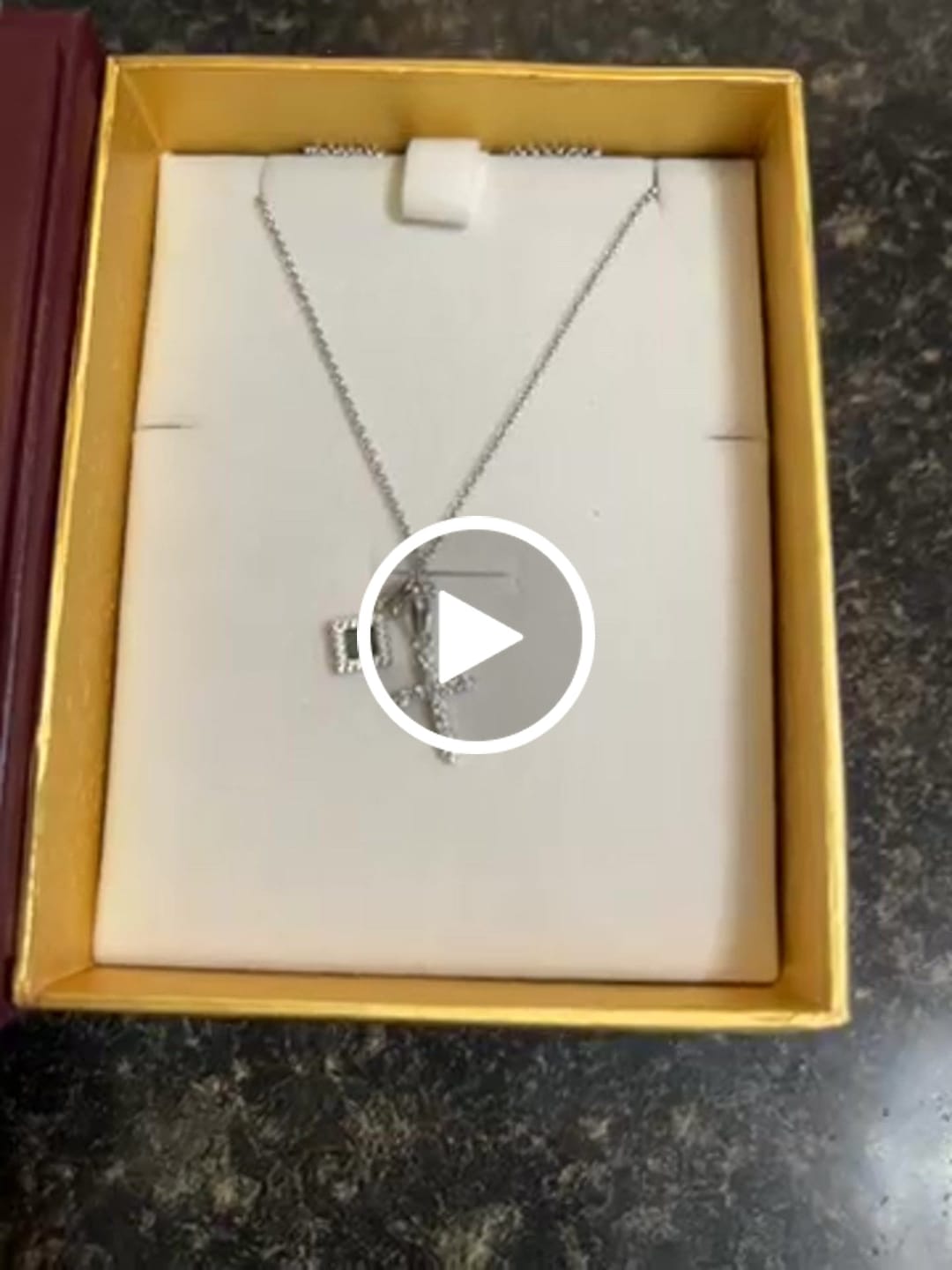 Customer video review of The Sacred Cross Necklace