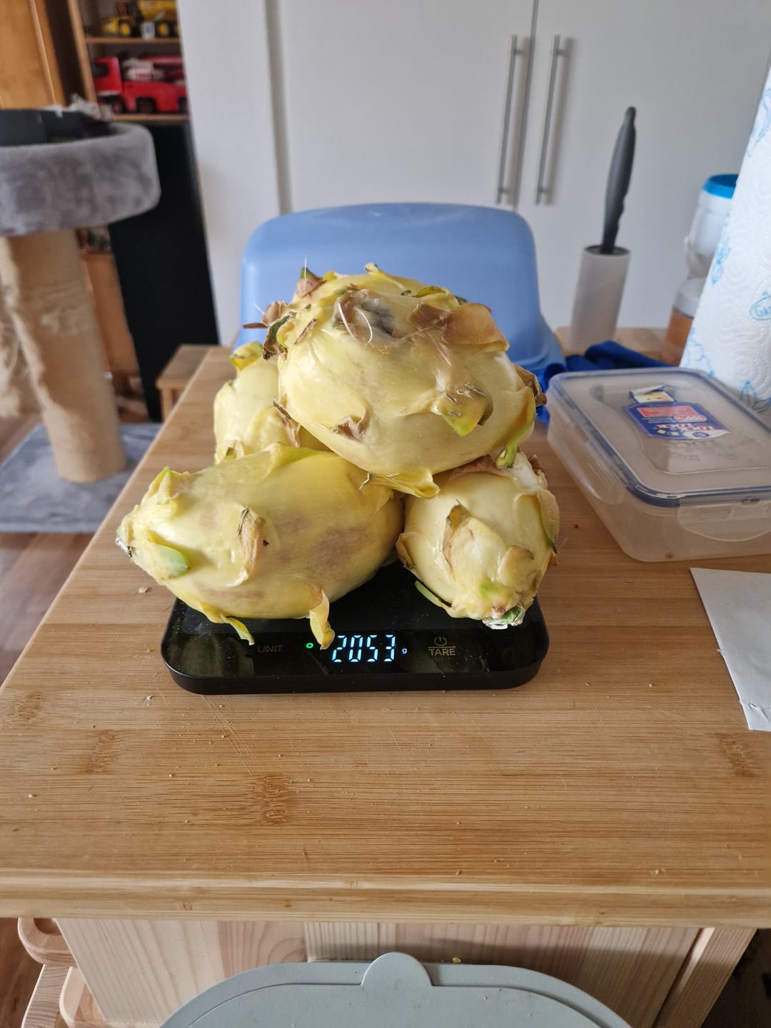 Customer photo review of Drachenfrucht gelb Bio von Salvador Retterbox