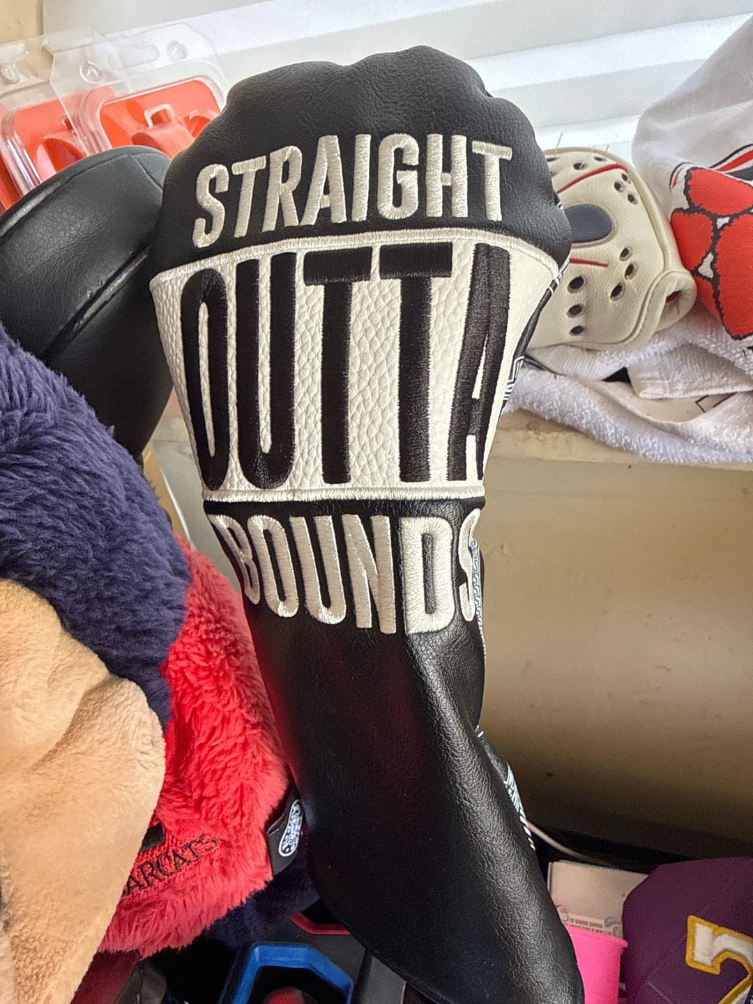 Customer photo review of Straight Outta Bounds Headcover