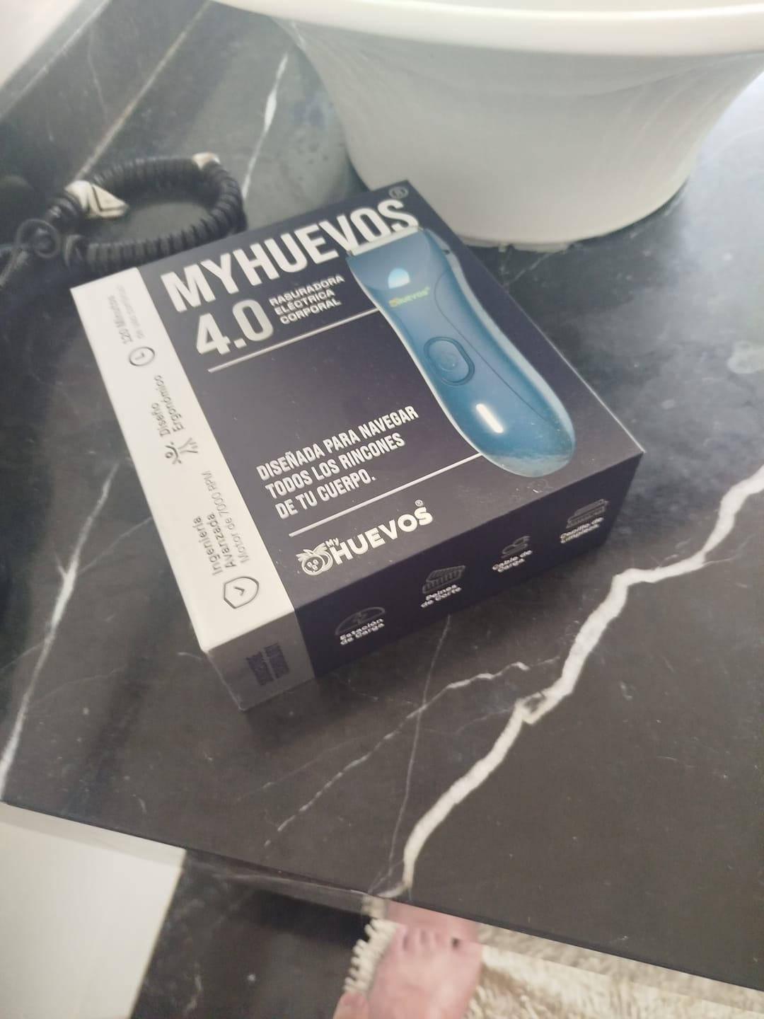 Customer photo review of Rasuradora Íntima MyHUEVOS 4.0