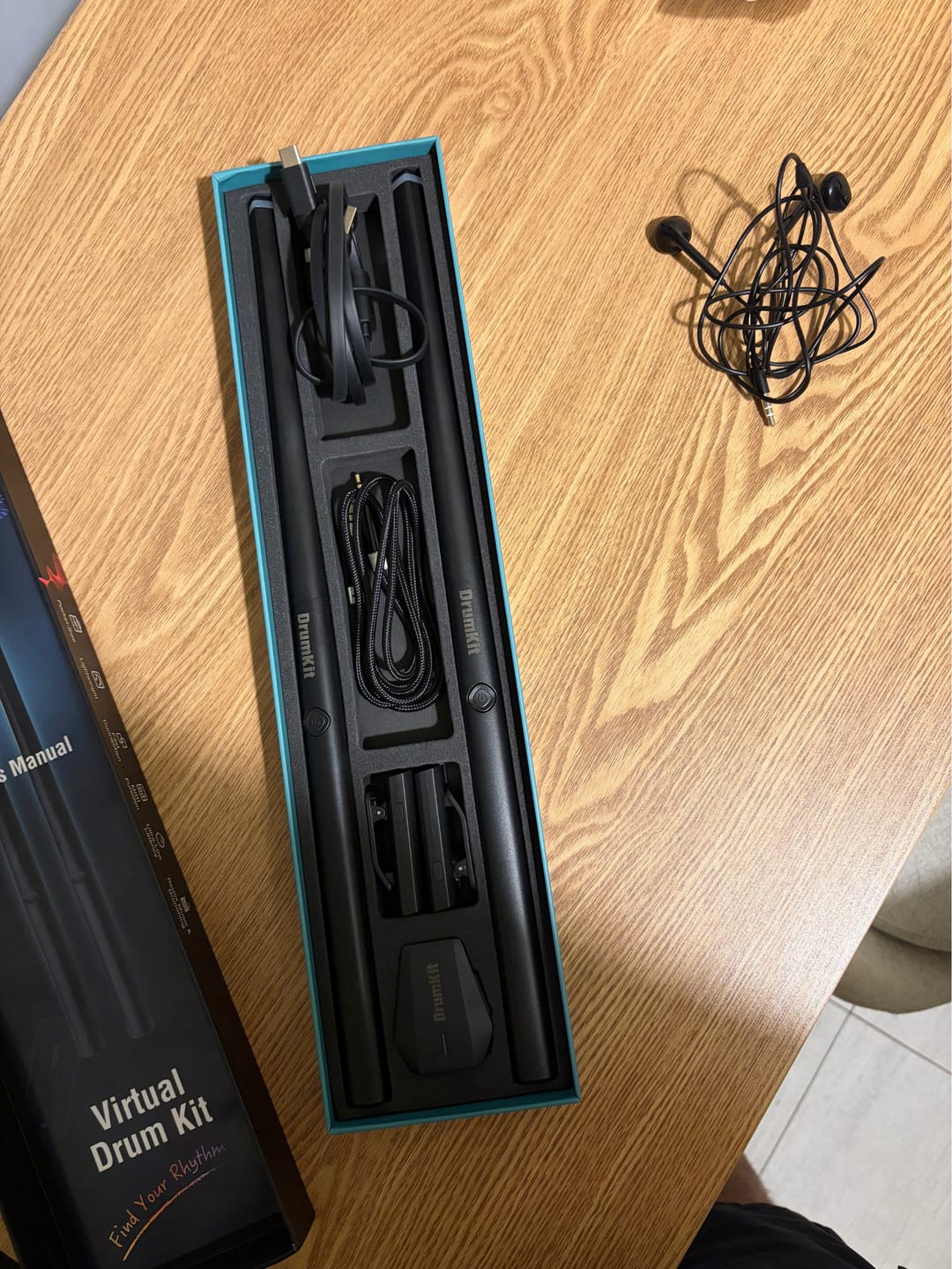 Customer photo review of מקלות תופים אלקטרוניים