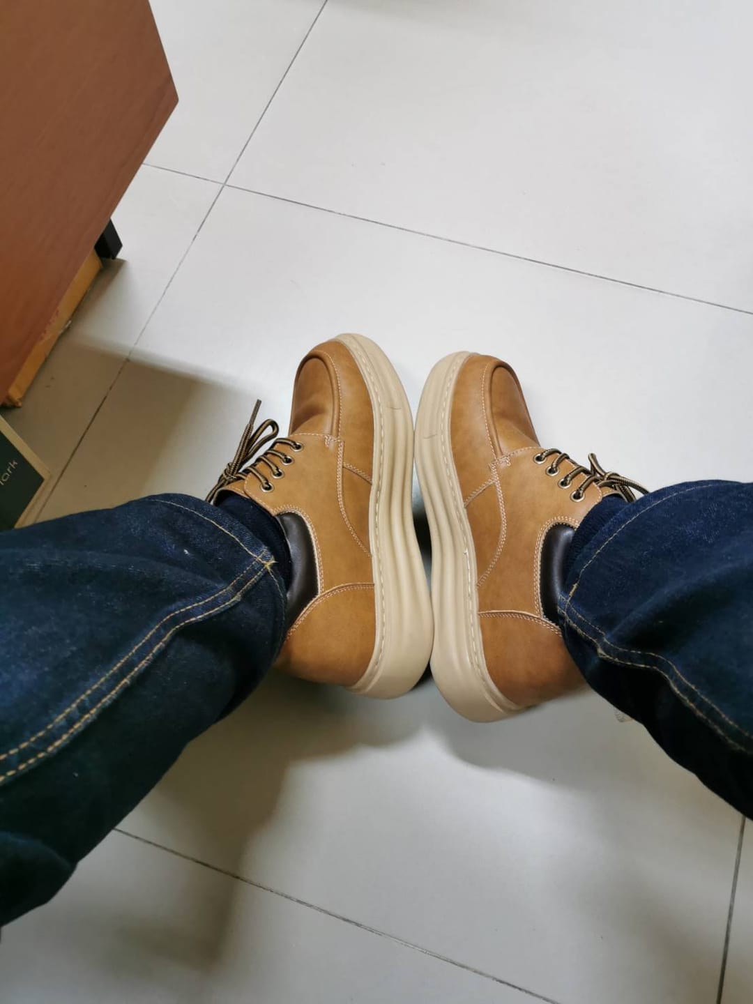 Customer photo review of 4-Layer Adjustable Heel Inserts
