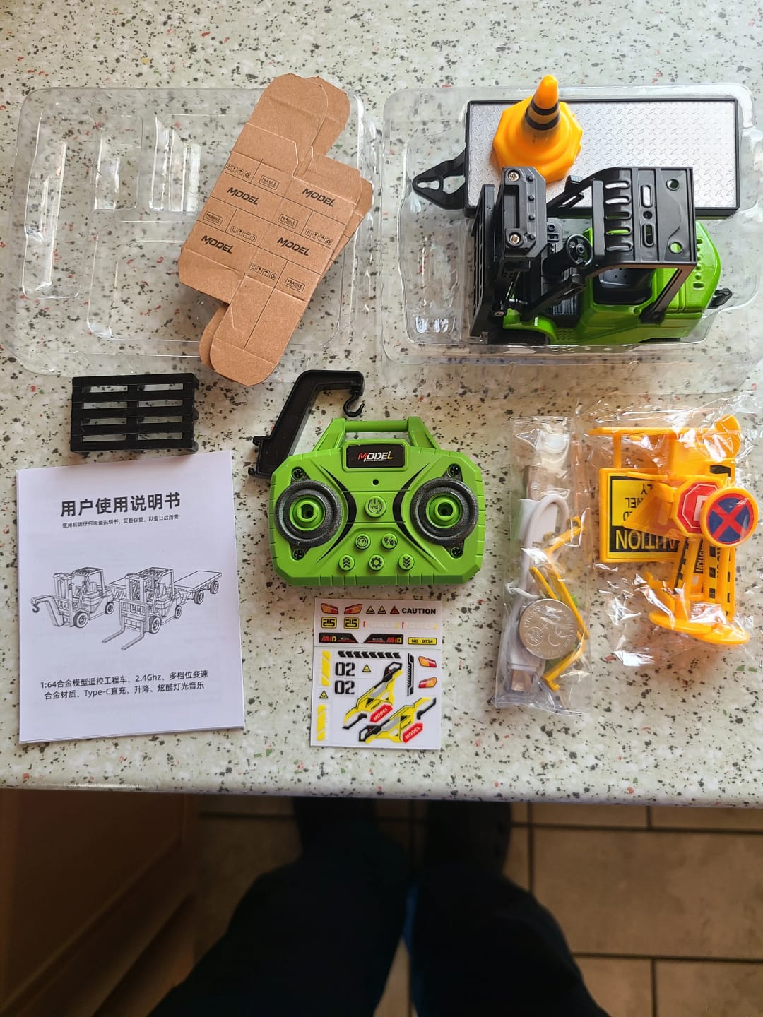 Customer photo review of NanoFleet Pro™ | 1:64 Die-Cast Engineering Desk Rig