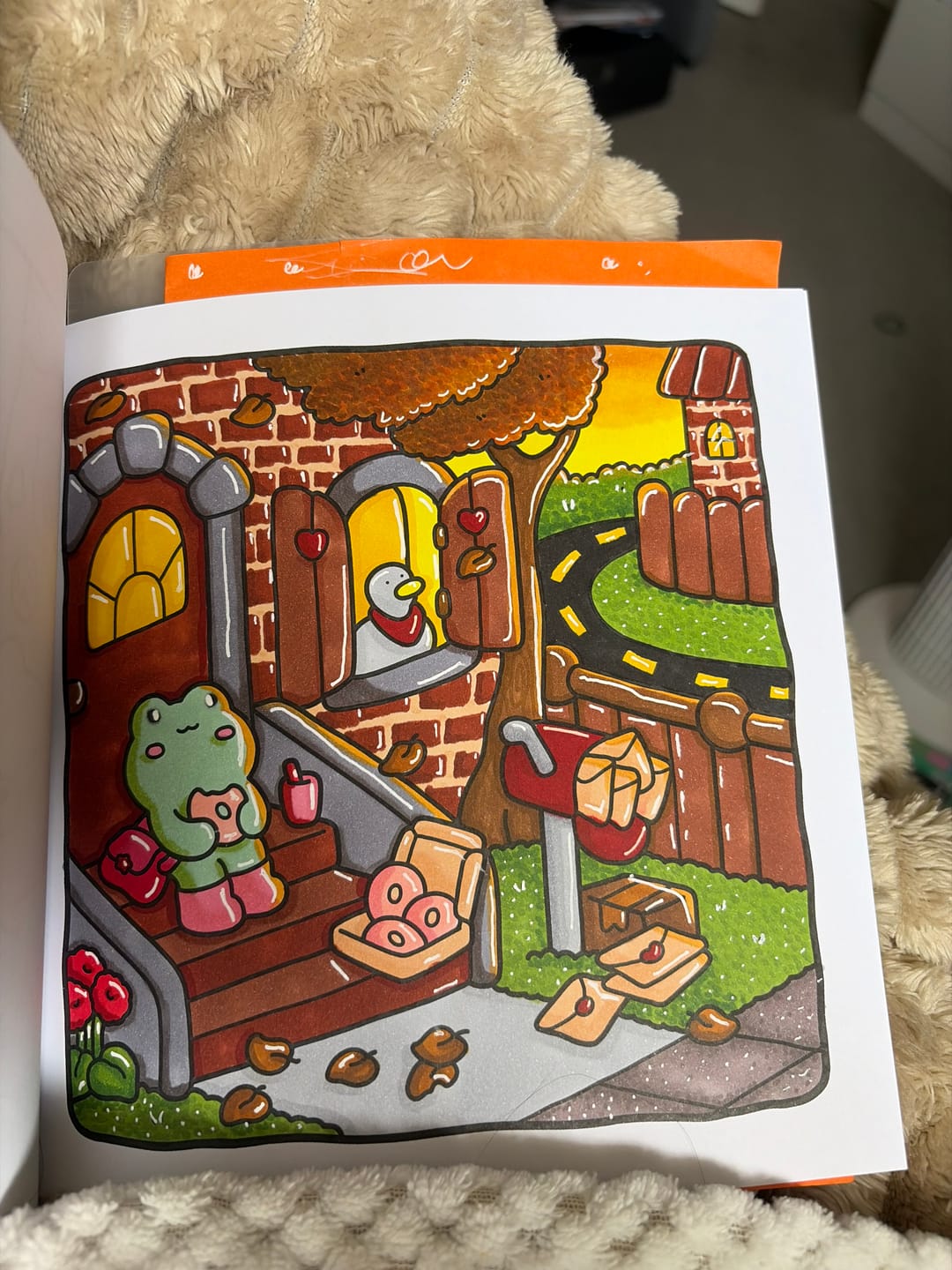 Customer photo review of Ohuhu Honolulu 104 Colors Dual Tips Alcohol Art Markers (New Color Codes)