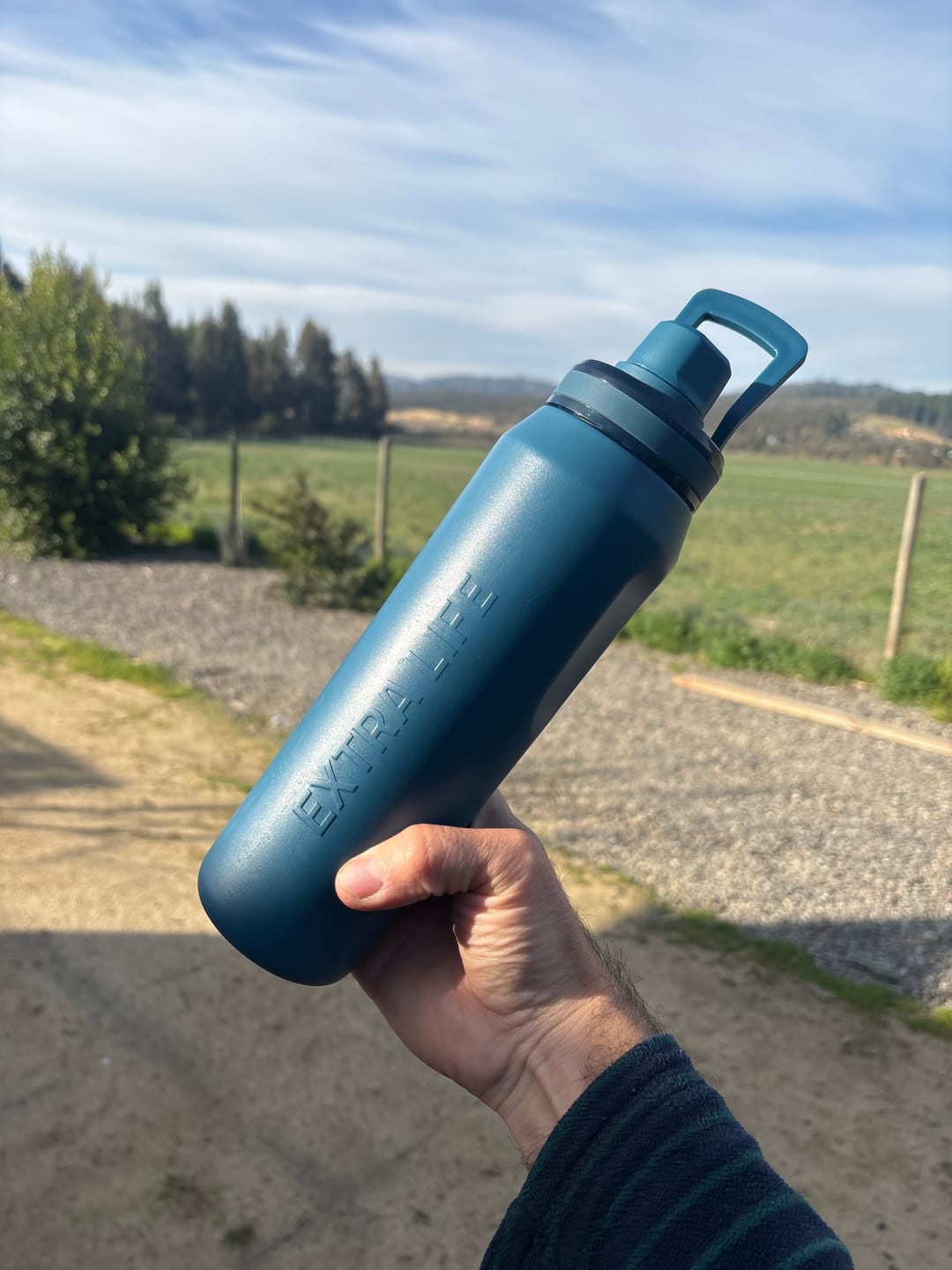 Customer photo review of Botella Térmica Acero Inoxidable 750 ml