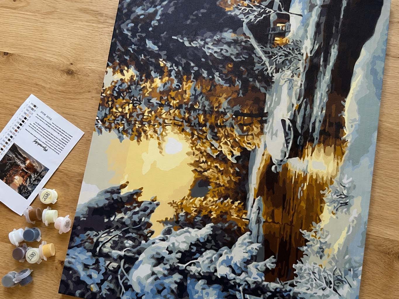 Customer photo review of Coucher de Soleil en Forêt
