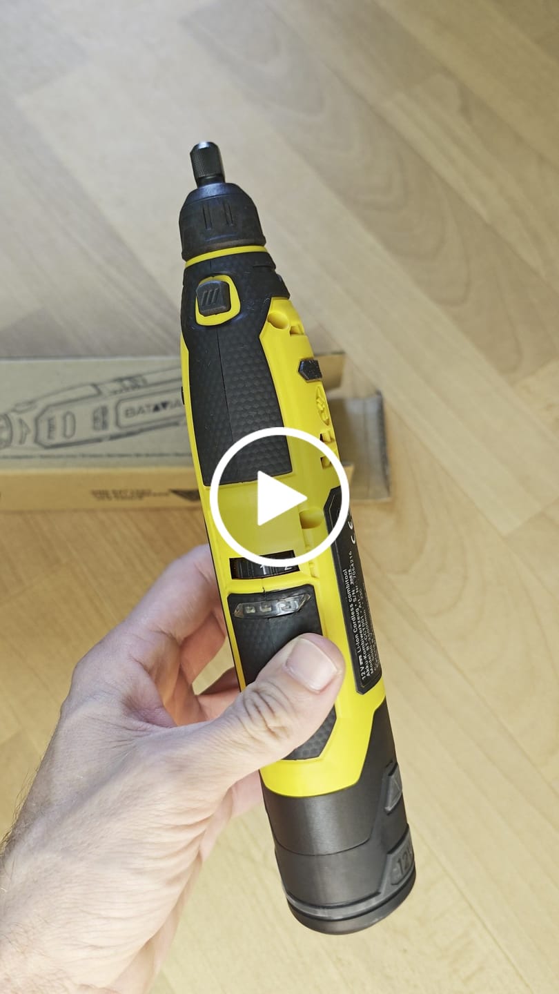 Customer video review of 12V Cordless Rotary Tool