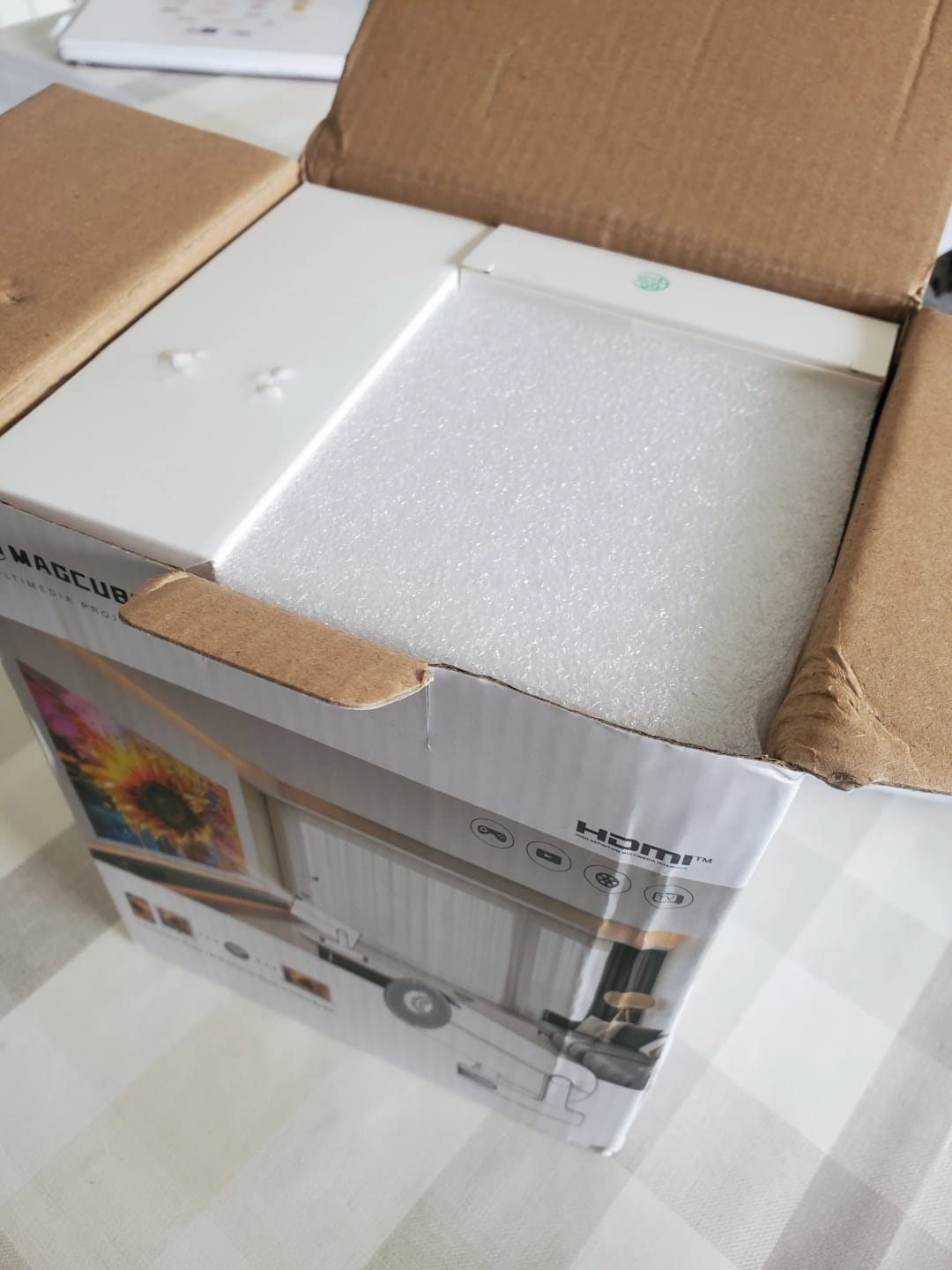 Customer photo review of BookGlow™ - Smart Projector