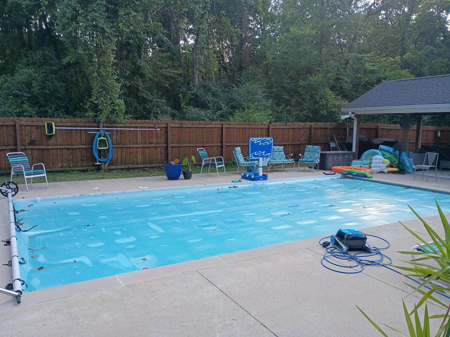 Customer photo review of GeoBubble Sol+Guard™ High Performance Pool Cover