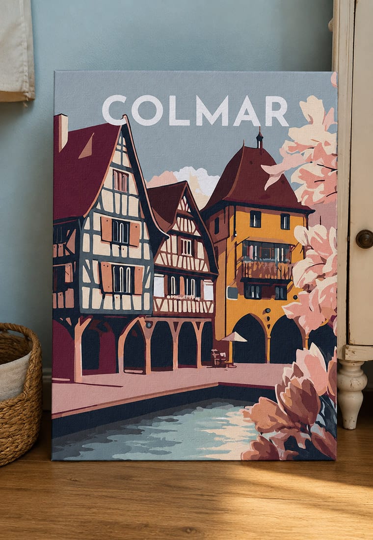 Customer photo review of Affiche Vintage Colmar