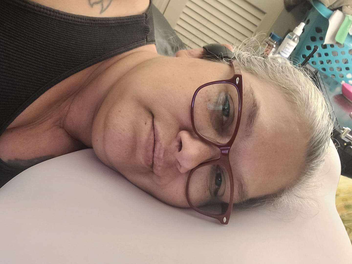 Customer photo review of CloudAlign™ Pillow