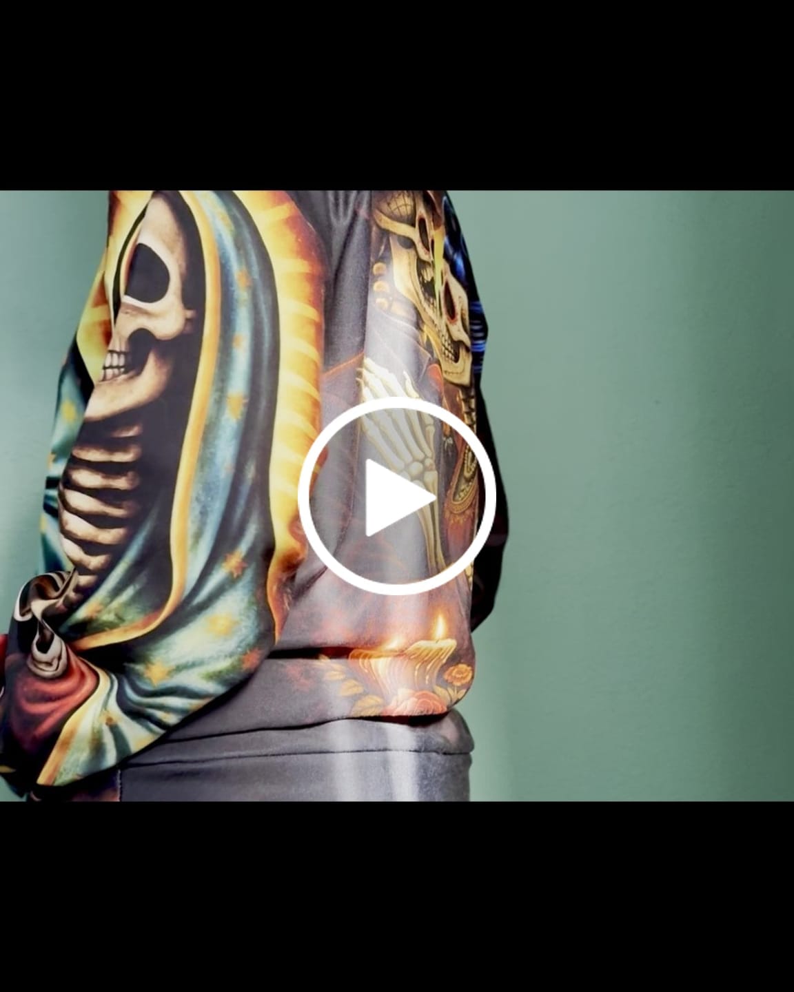 Customer video review of Hasta La Muerte Hoodie
