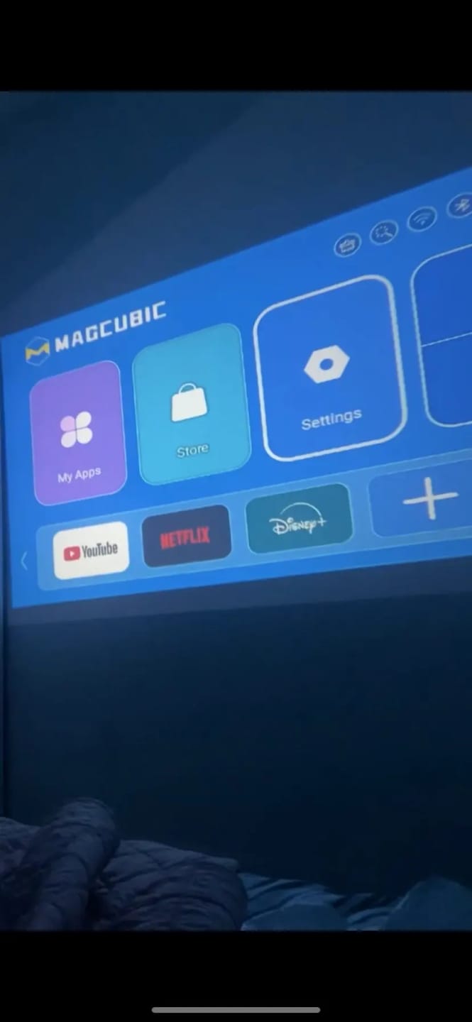 Customer photo review of BookGlow™ - Smart Projector