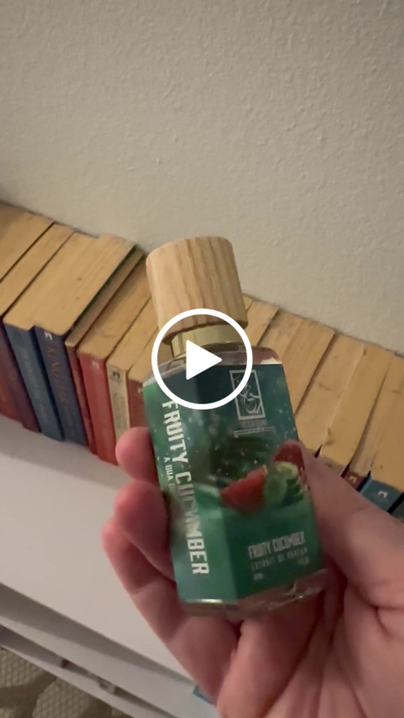 Customer video review of Fruity Cucumber