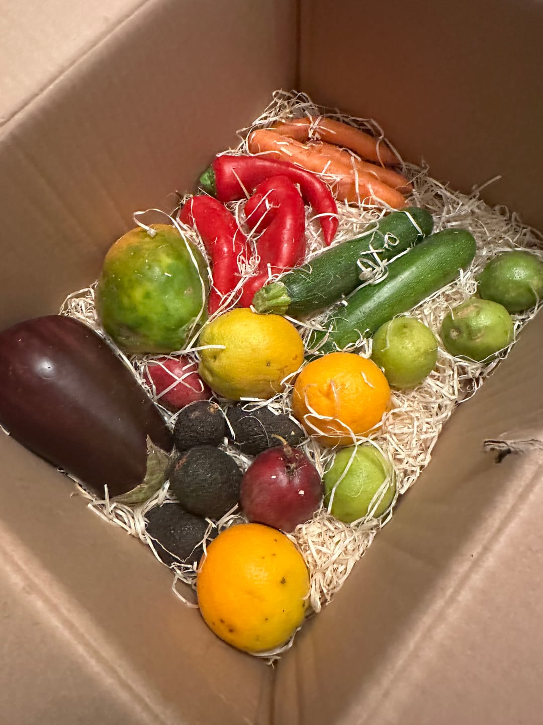 Customer photo review of Bio Obst & Gemüse Retterbox 5kg